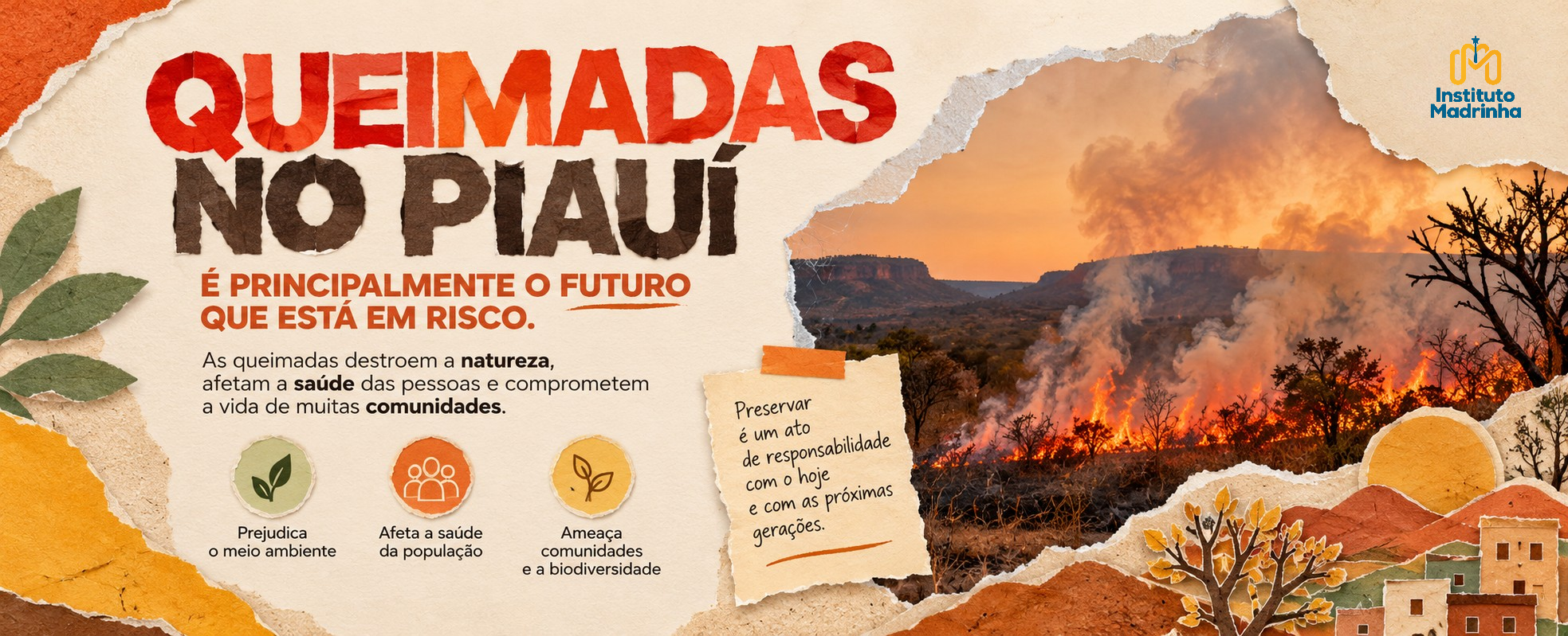 Queimadas no Piauí - Futuro em Risco - Instituto Madrinha